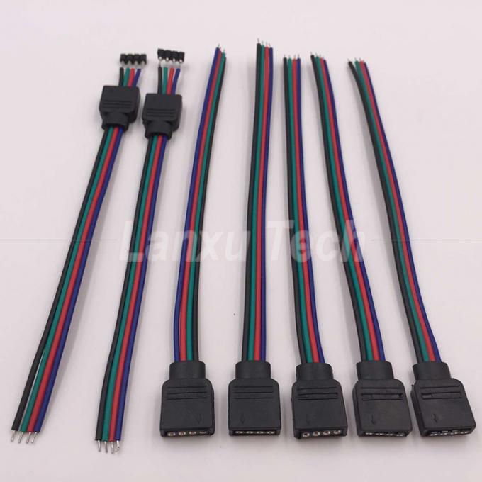 Connecteur RGB à 4 broches 5050 câble à ruban LED 3