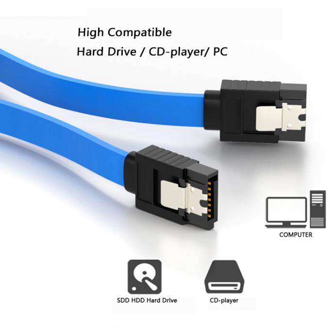Chargement de données à haute vitesse 6Gbps 8pins Sata III 3.0 câble d'extension d'alimentation pour disque dur HDD SSD 1