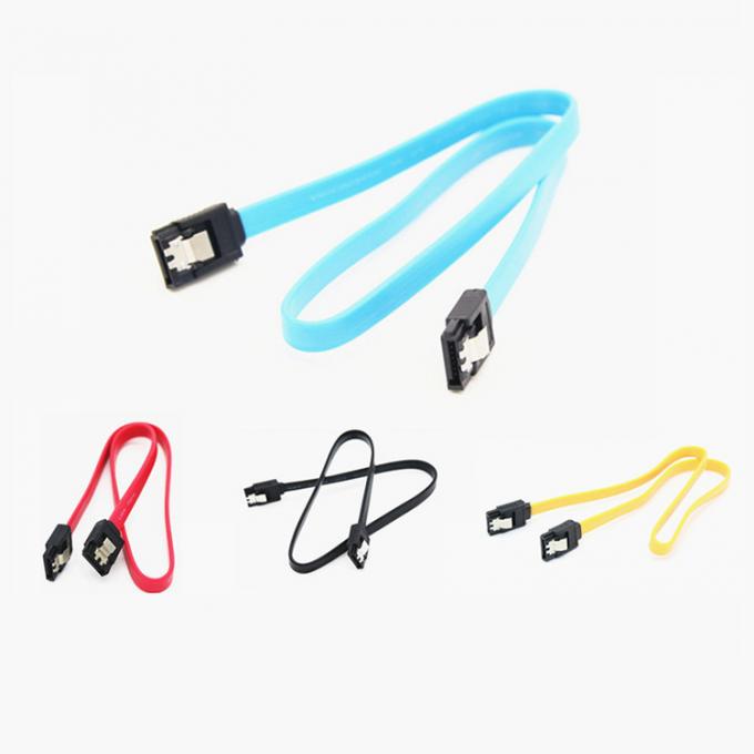 Chargement de données à haute vitesse 6Gbps 8pins Sata III 3.0 câble d'extension d'alimentation pour disque dur HDD SSD 0