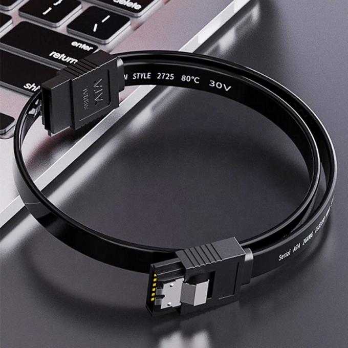 Chargement de données à haute vitesse 6Gbps 8pins Sata III 3.0 câble d'extension d'alimentation pour disque dur HDD SSD 6