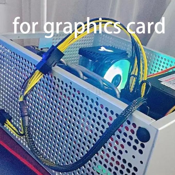 GPU 6 PIN à double 8 PIN 18AWG PCI Express Adaptateur d'alimentation de carte mère câble d'extension PCIe 5