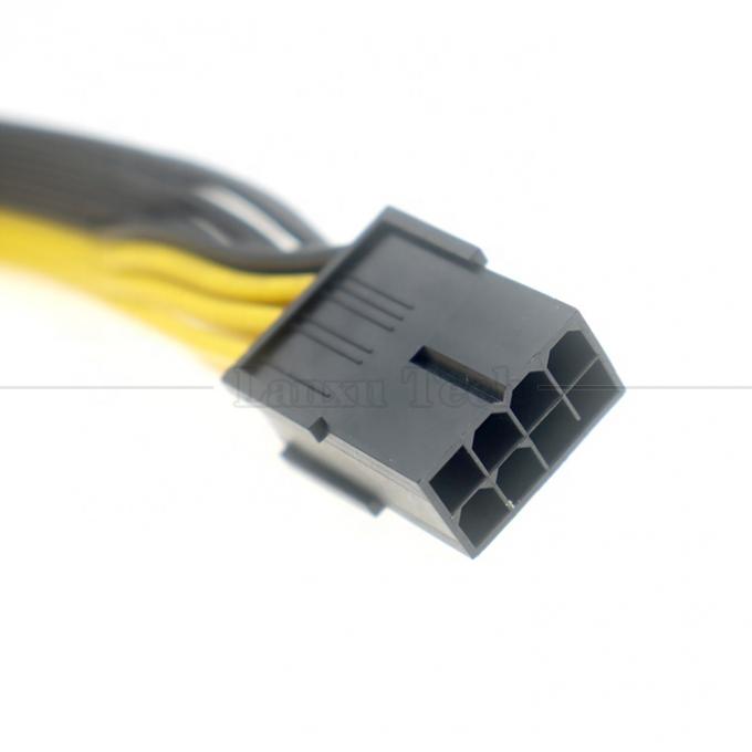 PCIe 8 broches mâle à double 8 broches femelle PCI Express graphiques carte vidéo GPU Splitter câble d'adaptateur d'alimentation 2
