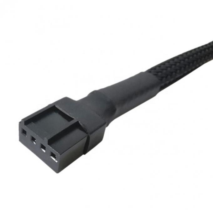 carte mère CPU 4 PIN Connecteur PC Casse contrôle de température ventilateur de refroidissement Y Splitter Extension câble PWM 4