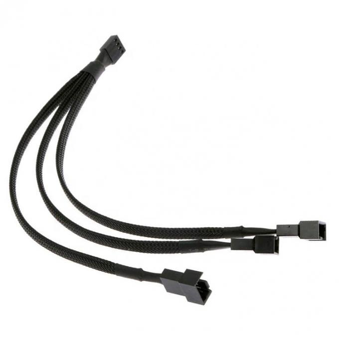 1 à 3 CPU 4 PIN Connecteur PC Casse Contrôle de température Ventilateur de refroidissement Y Splitter Extension câble PWM 4