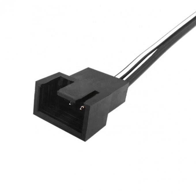 12V femme connexion en courant continu à 3 4 broches PC cas de ventilateur alimentation PWM adaptateur câble d'extension 2