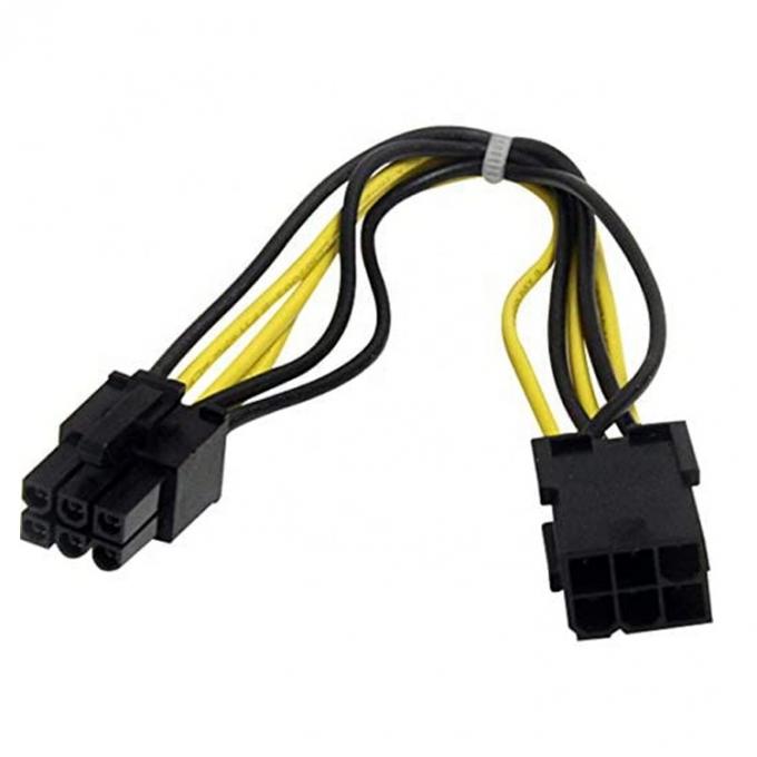 PCI-E 6 broches à 6 broches GPU ATX vidéo à carte graphique PCIE câble d'alimentation PCI Express 0
