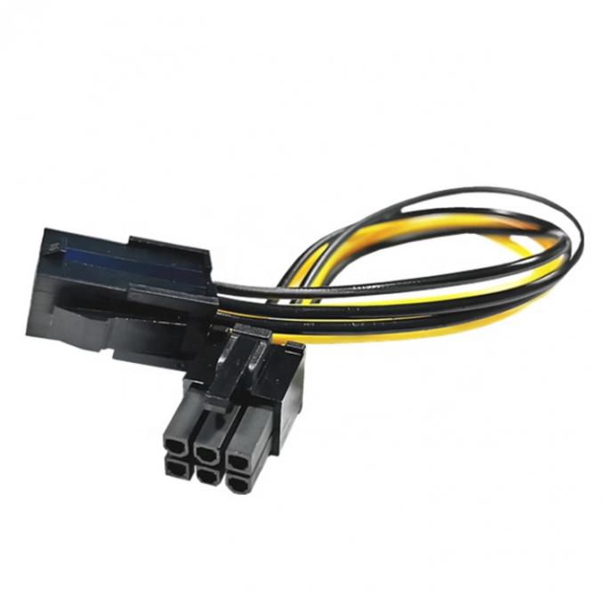 PCI-E 6 broches à 6 broches GPU ATX vidéo à carte graphique PCIE câble d'alimentation PCI Express 4