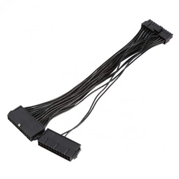 PSU 24 PIN féminin à double 20 4 24 PIN mâle ATX Extension de carte mère minière 2