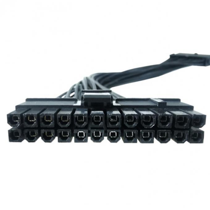 Cable d'extension d'alimentation ATX 24 broches pour carte mère d'ordinateur 1