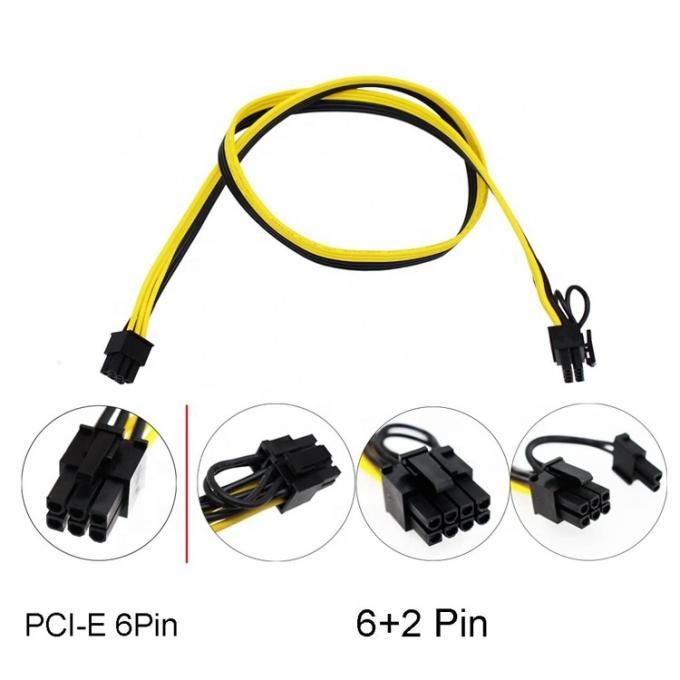 PCIE 6 broches à 8 broches GPU ATX carte graphique vidéo PCIE câble d'alimentation PCI Express 3