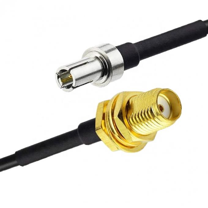 Cable coaxial RF personnalisé TS9 à SMA connecteur féminin adaptateur d'antenne 2