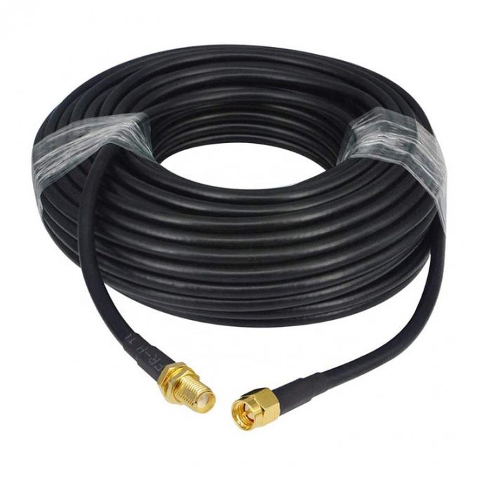 RG174 RG178 RG316 RG58 Assemblage de câble coaxial d'antenne jumper RF 3
