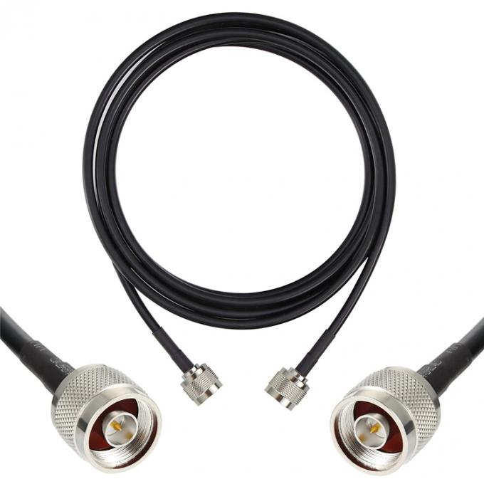 Cable coaxial RF à faible perte personnalisé N Male Plug à N Male TNC Connector pour GPS Wifi RF Radio Antenne 4