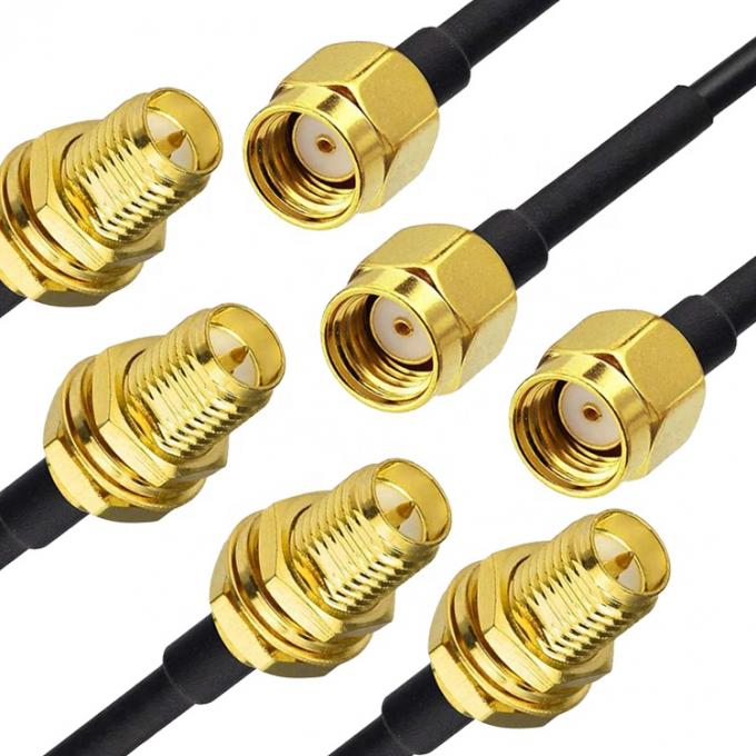 Connecteurs d'adaptateur RF coaxiaux 1