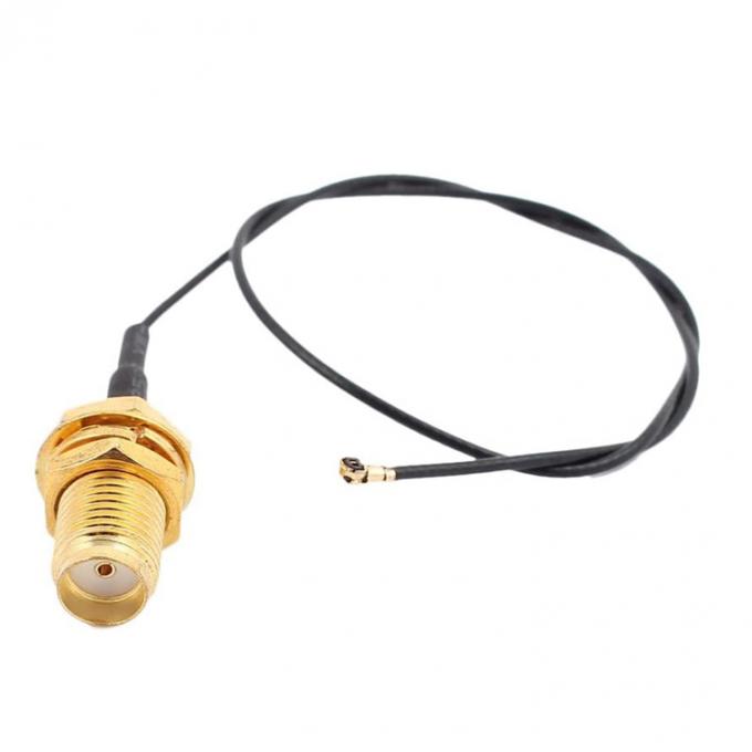 UFL à SMA M.2 NGFF IPX IPEX MHF4 à RP SMA Femme câble d'extension d'antenne WiFi RF à queue de cochon 4