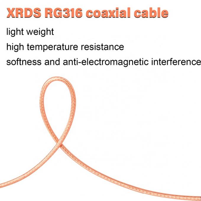 RG316 Coaxial RF SMA Homme à SMA Femme Jumper Connector Antenne Extender câble d'extension pour le Wifi Radio GPS 3