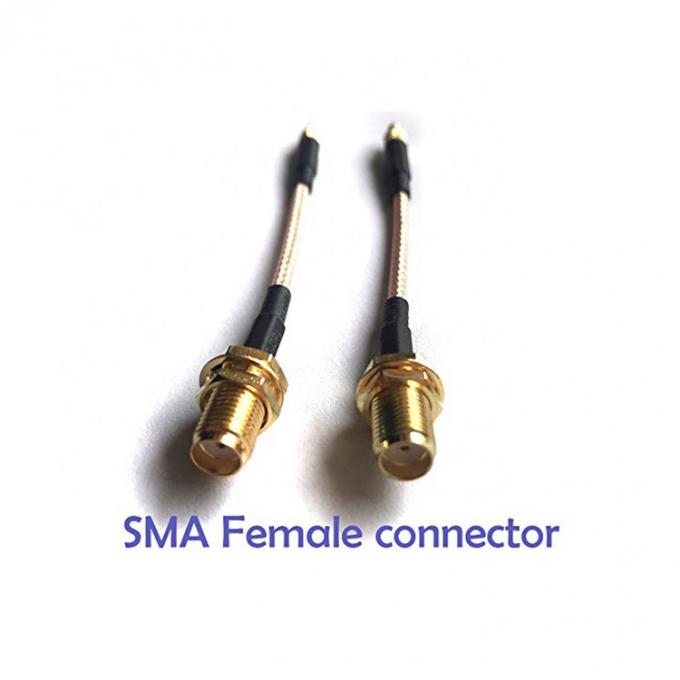 RG316 Pigtail SMA féminin à droit MMCX mâle câble d'amplificateur d'antenne coaxial RF 3