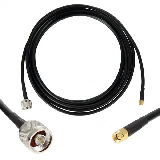 Antenne personnalisée SMA mâle à N type queue de cochon câble d'extension RF coaxial pour GPS antenne Wifi 0