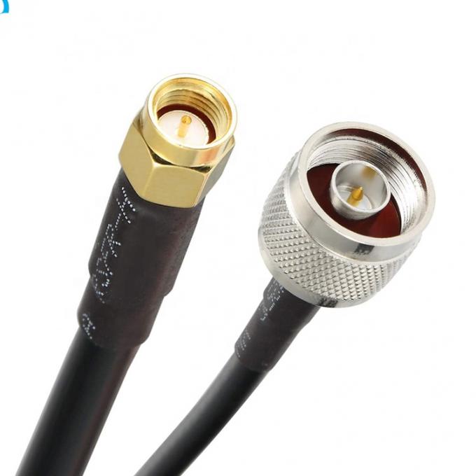 Antenne personnalisée SMA mâle à N type queue de cochon câble d'extension RF coaxial pour GPS antenne Wifi 1