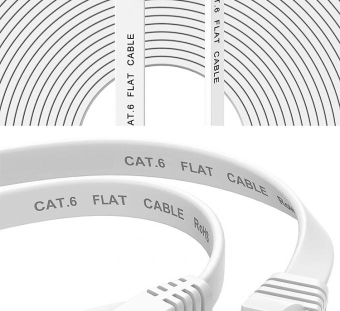 1m 5m 10m UTP FTP Shield Cat5 Cat5e Cat6 Ca6a Cat7 RJ45 câble LAN réseau Ethernet à patch plat pour routeur 4
