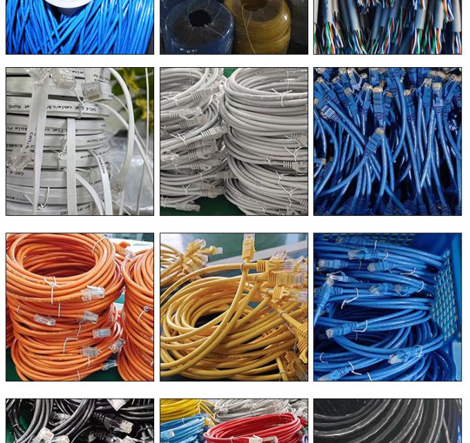 1m 5m 10m UTP FTP Shield Cat5 Cat5e Cat6 Ca6a Cat7 RJ45 câble LAN réseau Ethernet à patch plat pour routeur 2