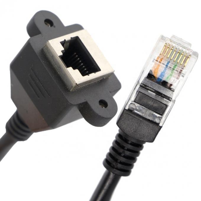 Cable d'extension de montage de panneau RJ45 3
