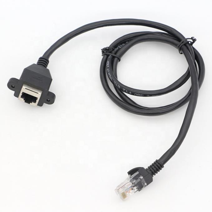 Cable d'extension de montage de panneau RJ45 2