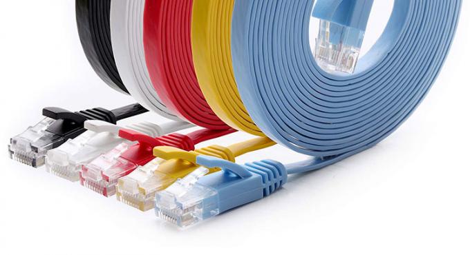 1M 3M 5M UTP FTP STP SFTP Bouclier Cat5 Cat5e Cat6 Ca6a Cat7 RJ45 Réseau plat Lan Ethernet câble de patch pour ordinateur 6