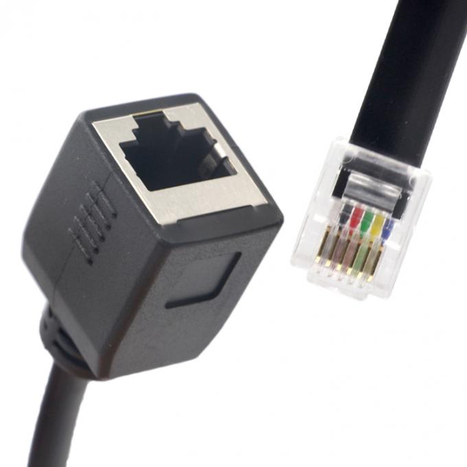 Cable d'extension de la prise de réseau Ethernet Cat5 Cat6 Cat7 8P8C RJ45 0