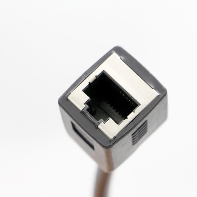 Personnalisation 1M 2M 3M Cat5 RJ45 8P8C prise féminine à RJ45 prise féminine câble réseau LAN Ethernet 2