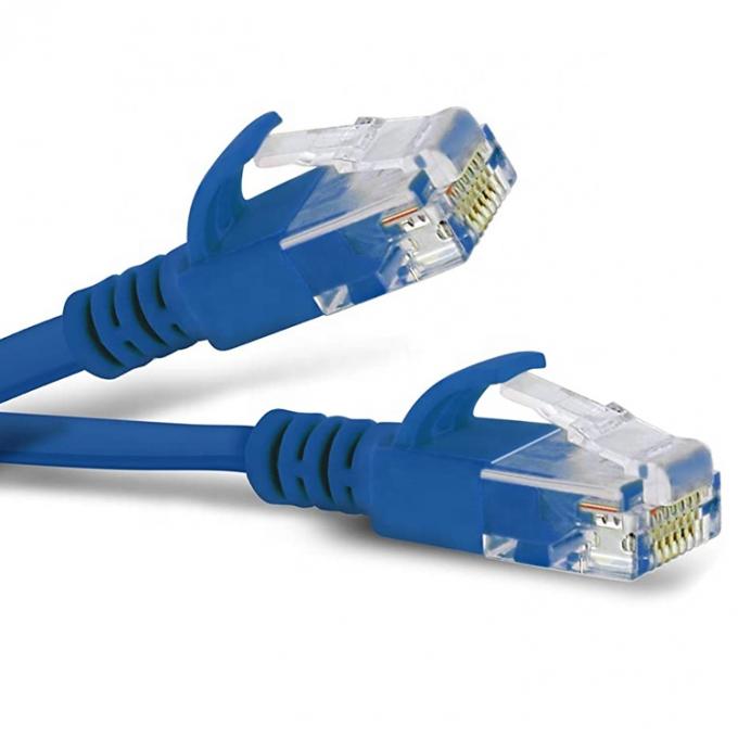 UTP STP Cat5 industriel Cat5e Cat6 Cat7 RJ45 à câble plat réseau LAN Ethernet câble d'extension pour routeur 3