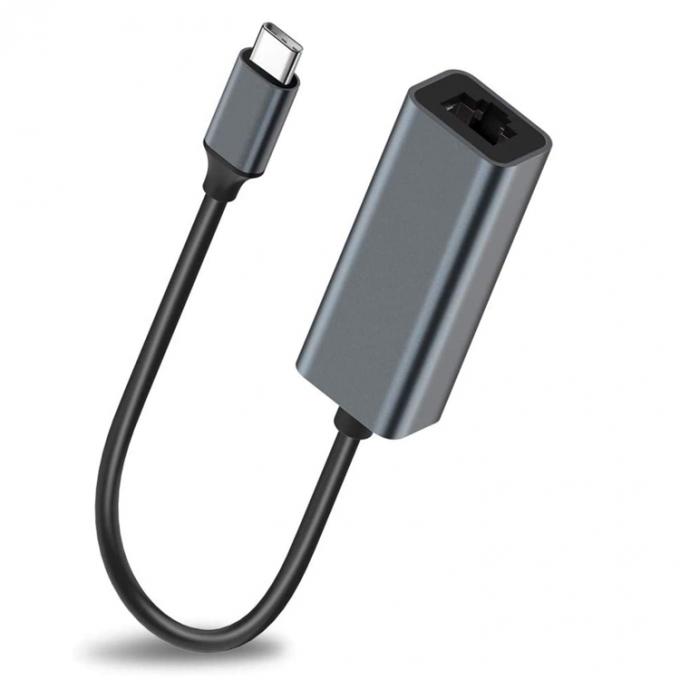 Plug and Play USB 3.0 Type C mâle à Gigabit RJ45 Ethernet Adapteur réseau LAN pour ordinateur portable 1