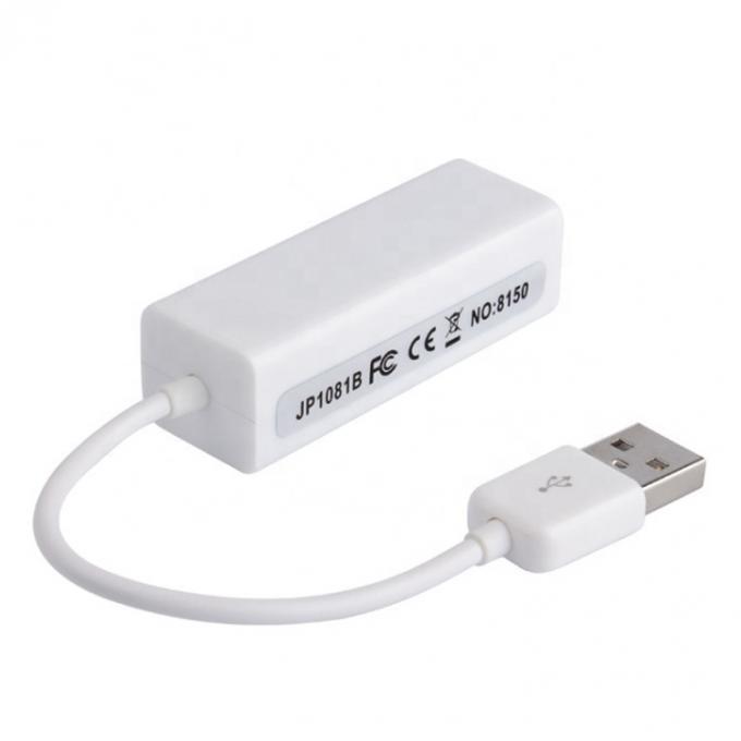 RTL8152B 100M Gigabit USB à RJ45 Adaptateur réseau Ethernet Lan pour ordinateur portable 4