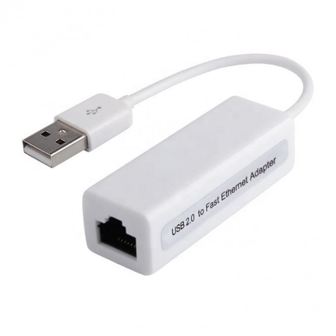 RTL8152B 100M Gigabit USB à RJ45 Adaptateur réseau Ethernet Lan pour ordinateur portable 5