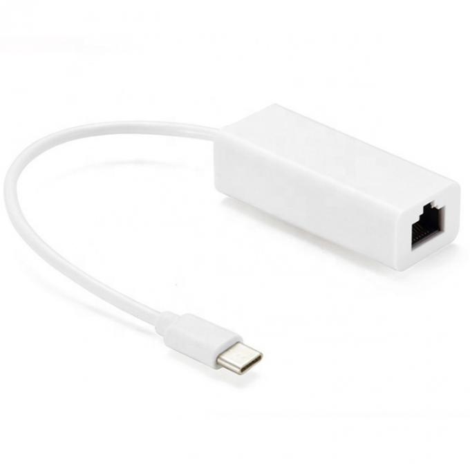 Adaptateur réseau Ethernet Lan de type C à RJ45 pour ordinateur portable 2