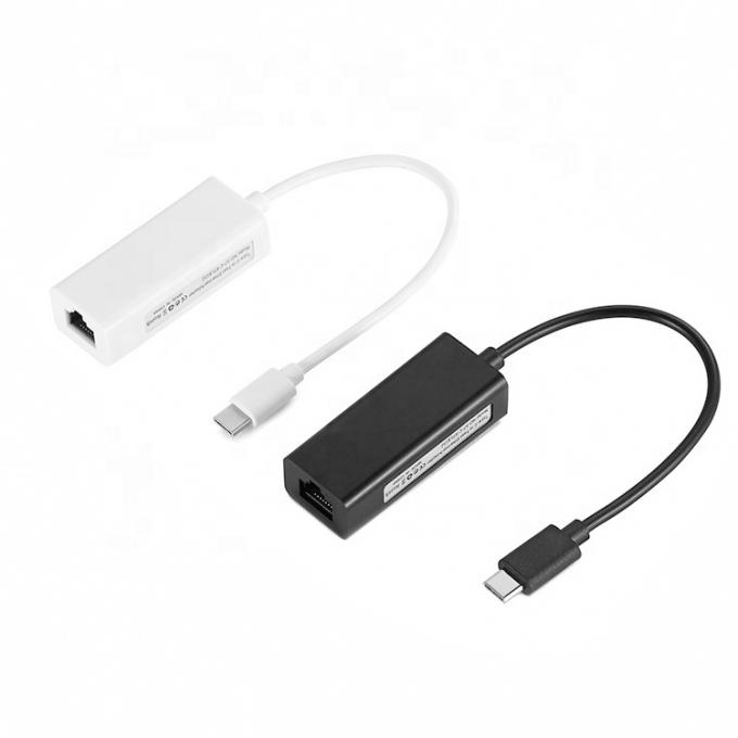 Adaptateur réseau Ethernet Lan de type C à RJ45 pour ordinateur portable 5