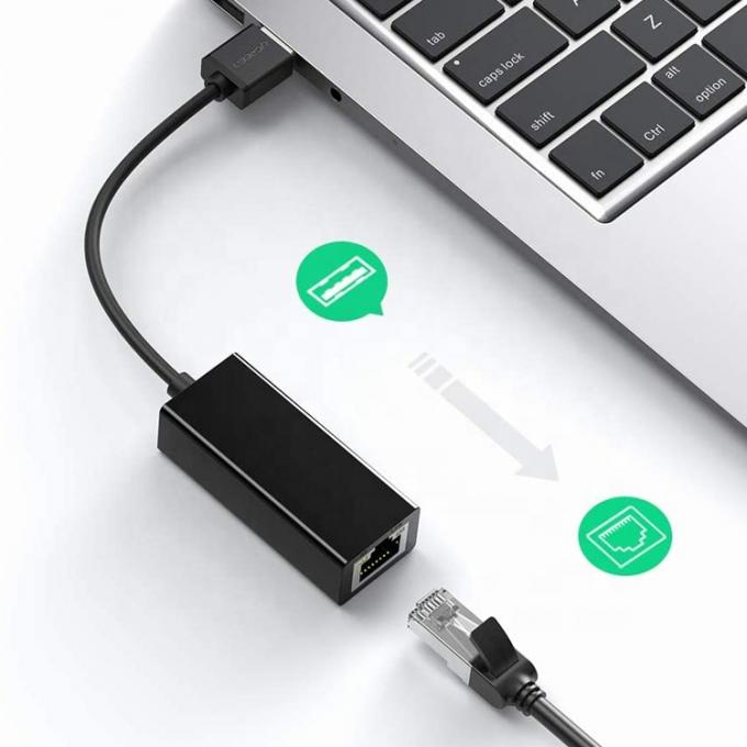 Plug and Play 1000 Mbps USB 3.0 à Gigabit RJ45 Ethernet Adaptateur réseau LAN pour ordinateur portable 3