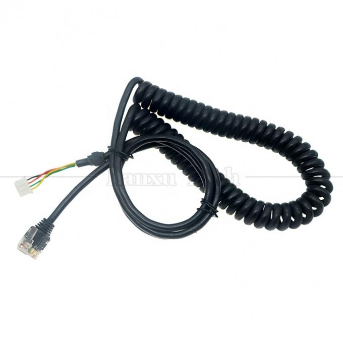 Réseau Ethernet personnalisé RJ45 mâle femelle à JST Molex PH XH ZH SH 1.0 1.25 2.0 mm câble de harnais de fil 2