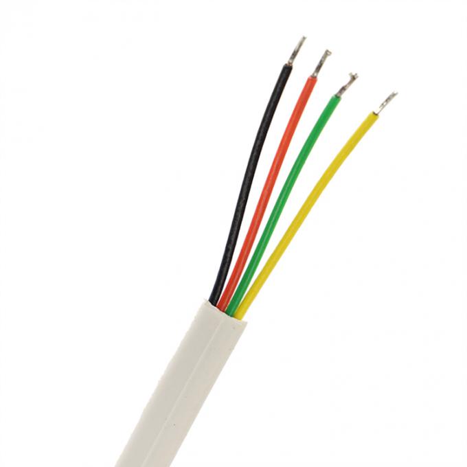 Personnalisé 1m 2m 3m RJ9 RJ11 mâle 4p4c à fil en conserve dépouillé câble ouvert 2