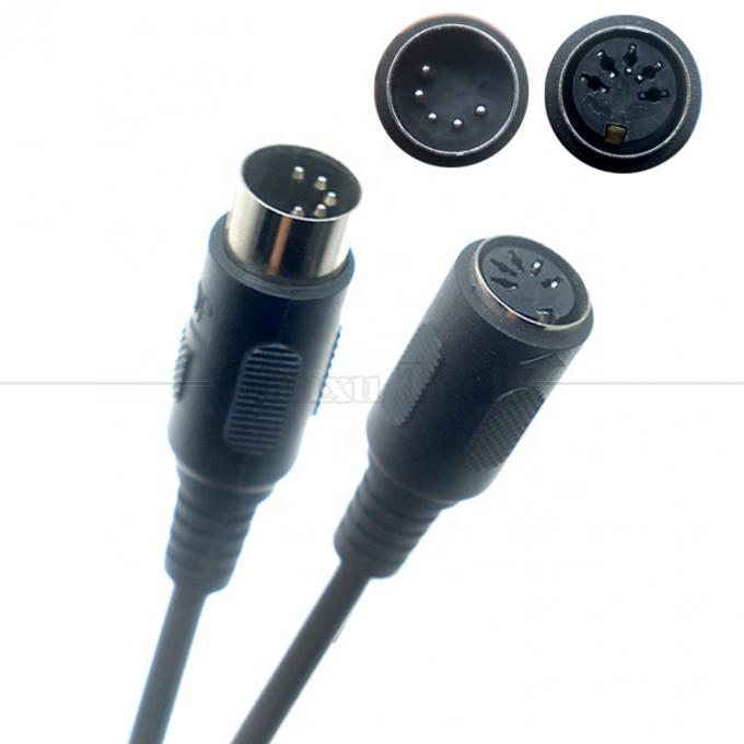 Cable d'extension MIDI 5 PIN DIN de haute qualité 1M 3M 5M mâle à femelle pour guitare clavier audio 2