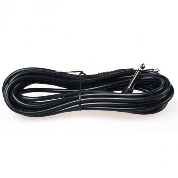 1M 3M 5M Durable 90 degrés d'angle à droite 6,35 mm 1/4 TS Jack instrument patch câble de guitare 2