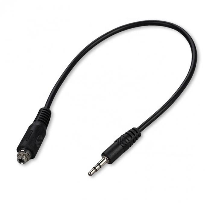Vis de mâle à femelle 3,5 mm 3 pôles TRS câble jack audio 1