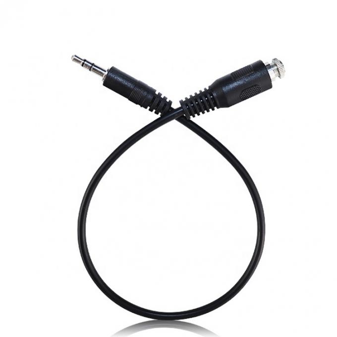 Vis de mâle à femelle 3,5 mm 3 pôles TRS câble jack audio 3
