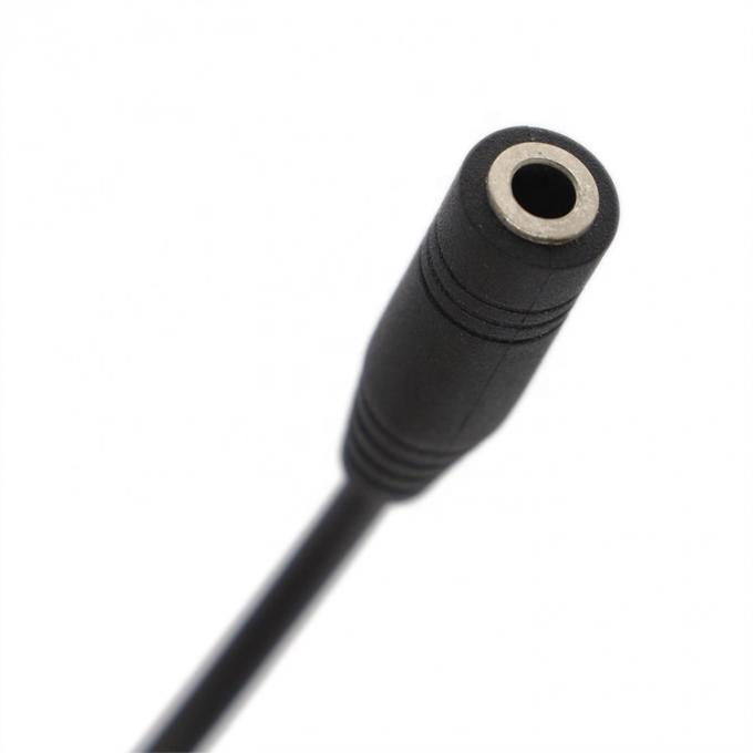 RJ9 RJ10 à féminin 3,5 mm CTIA Plug Audio Jack Headset Adapter câble pour téléphone de bureau 2