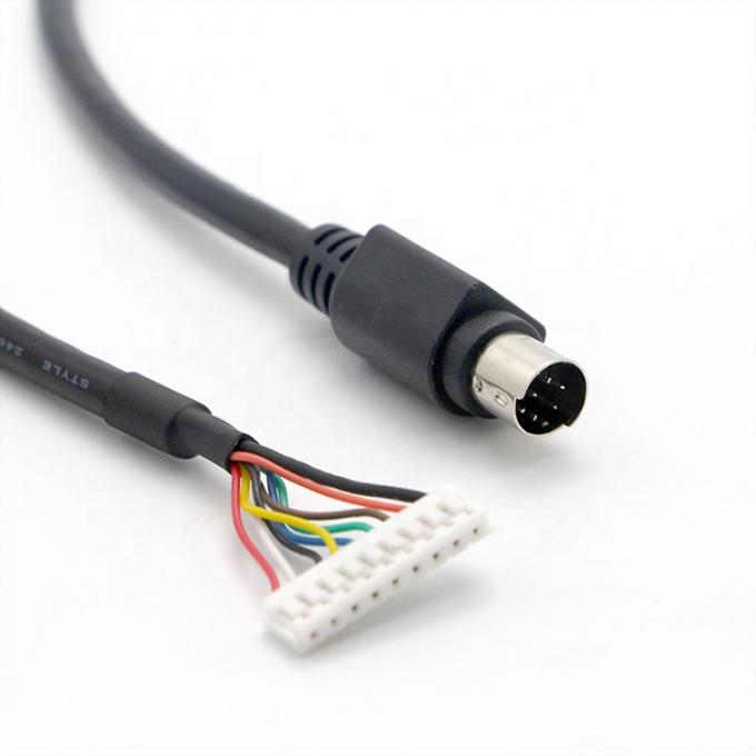 CUSTOM S Vidéo 8 PIN Mini DIN à 9 PIN JST Connecteur PC câble de commande de moteur 1