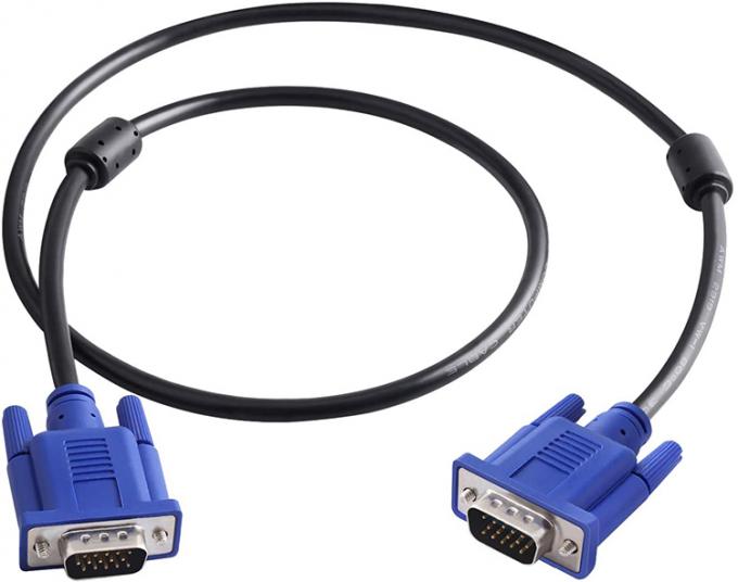 1M 1.5M 2M 3M 5M 1080P Homme à Homme HD DB 15 PIN VGA à VGA câble de moniteur pour PC ordinateur 3