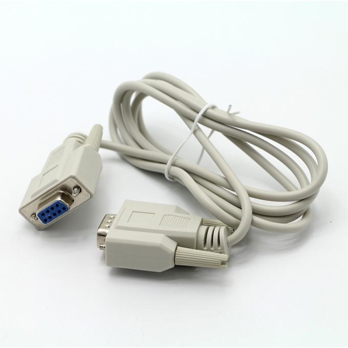 OEM Bouclier mâle à femelle DB9 RS232 9 broche à travers le câble de données série d'extension 4