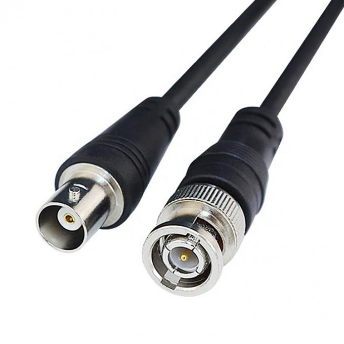 Sécurité de l'assemblage SDI Caméra de vidéosurveillance Coaxial Jack de puissance vidéo câble BNC mâle à femelle 1