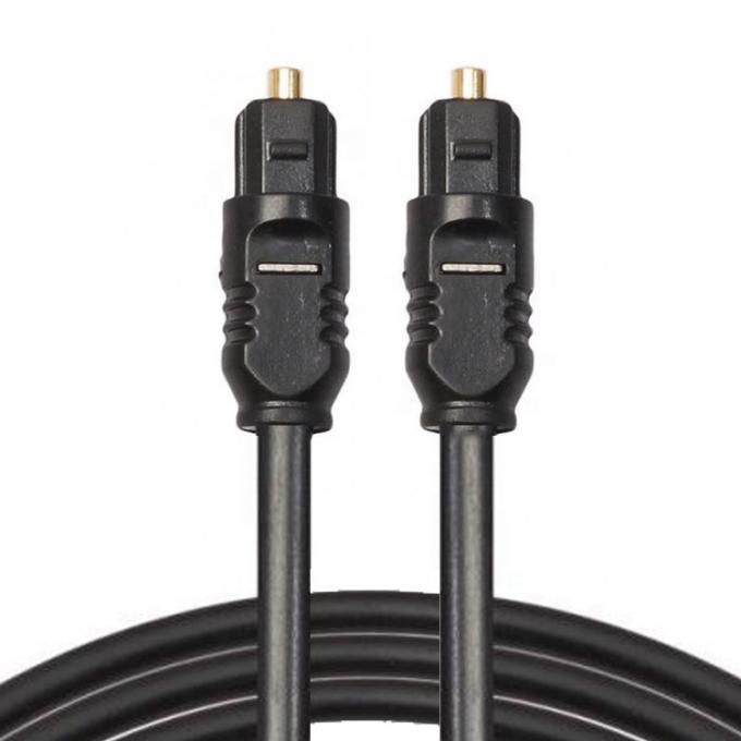 Cable audio numérique optique de haute qualité 1M 2M 3M 5M en fibre optique Toslink Spdif 1