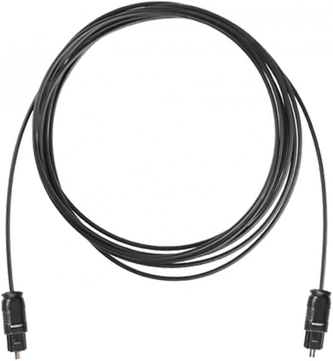 Cable audio numérique optique de haute qualité 1M 2M 3M 5M en fibre optique Toslink Spdif 6